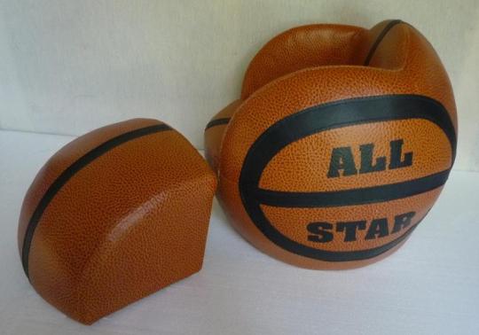 Recalled basketball chair and ottoman set