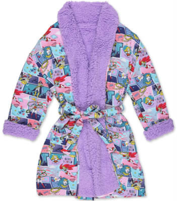 Recalled Bellabu Bear Children’s Robe - Justice League Heroines