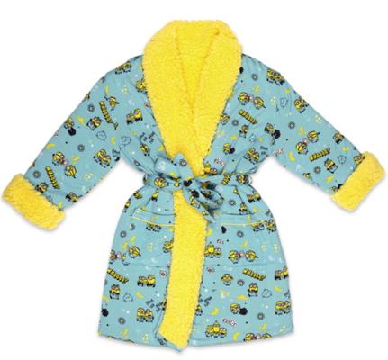 Recalled Bellabu Bear Children’s Robe - Minions Bello Banana