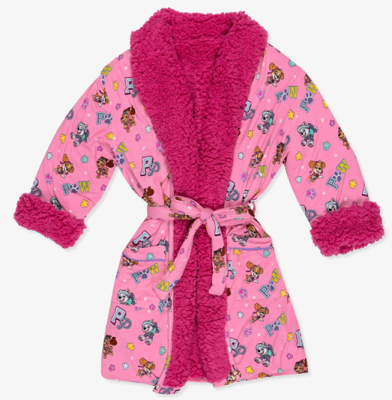 Recalled Bellabu Bear Children’s Robe - PAW Patrol: Varsity Pink