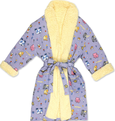 Recalled Bellabu Bear Children’s Robe - Minecraft Pixel Pals