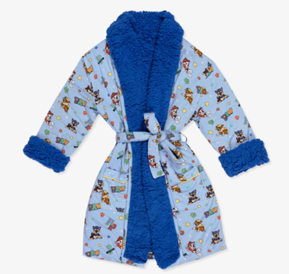 Recalled Bellabu Bear Children’s Robe - PAW Patrol: Varsity Blue