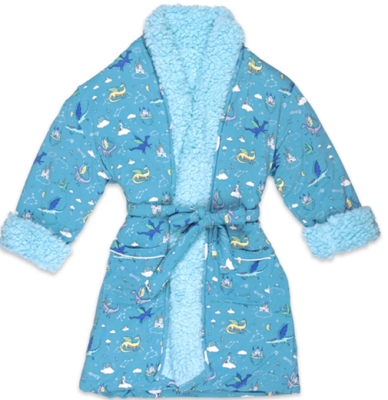 Recalled Bellabu Bear Children’s Robe - Dragon Dreams