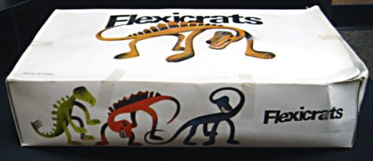 Recalled Bendable Dinosaur Toys packaging