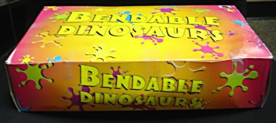 Recalled Bendable Dinosaur Toys packaging