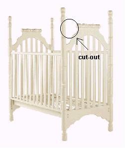 Recalled "Betsy" Crib
