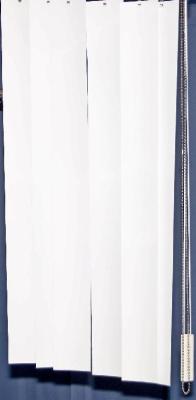 Recalled Vertical Window Blind