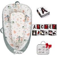 Recalled LXDSTRA Baby Lounger - Green Elephant