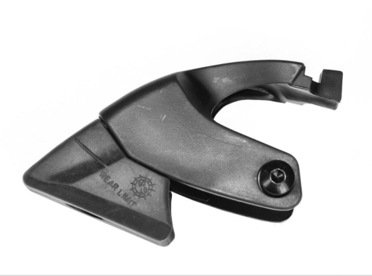 Recalled Rollerblade Fury brake support