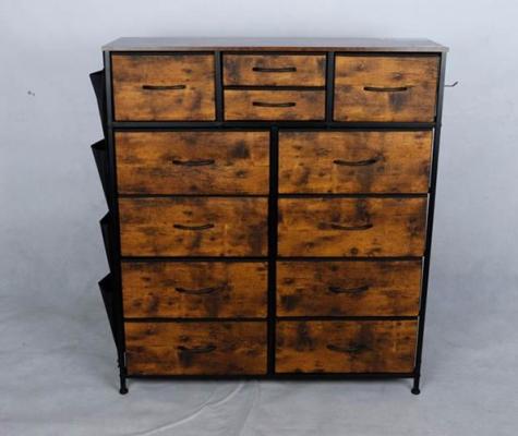 Recalled YaFiti 12-Drawer Rustic Brown Dresser (front view)