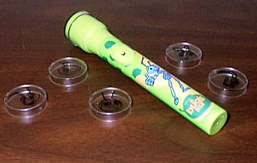 Recalled "Bug's Life" mini-projector flashlight