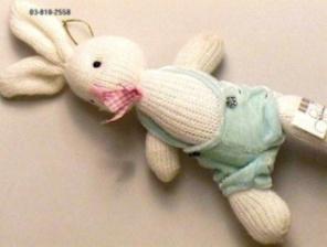 Stuffed Yarn Bunny