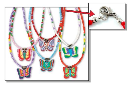 Recalled Butterfly Necklaces