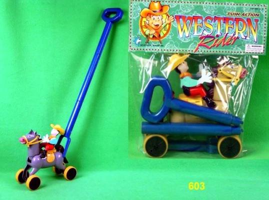 Recalled Western Rider Push Toys