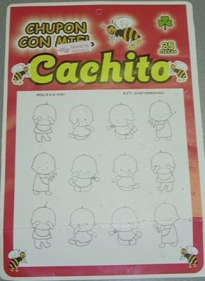 Recalled Cachito Pacifier Packaging