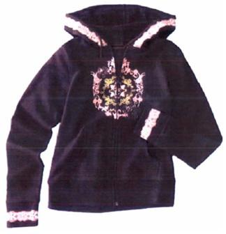 Recalled "Candie's" Brand Children's Hoodie Sweatshirt with Drawstrings