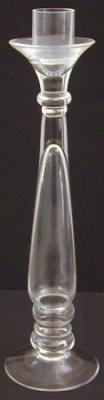 Recalled Clear Glass Candleholder