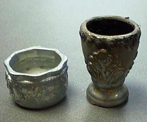 Recalled terracotta ceramic candles