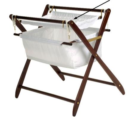 Recalled Cariboo™ Bassinet Changer