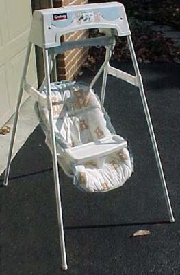 Recalled Lil' Napper infant swing