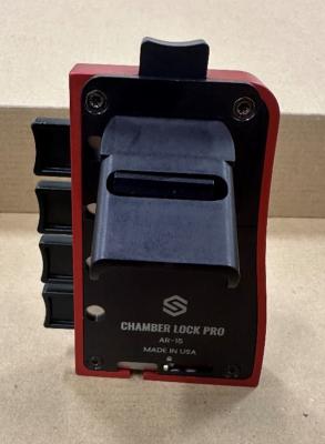 Recalled AR-15 Chamber Lock Pro (Red)