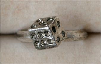 Recalled Children's Ring with Dice