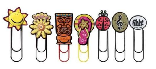 Recalled Cool Clip™ Bookmarks