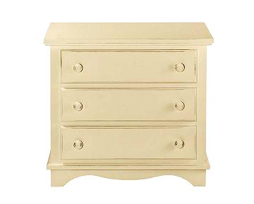 Recalled Antique White Cottage 3-Drawer Dresser