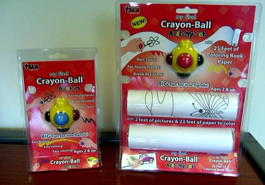 Image of My First Crayon-Ball™ and My First Crayon-Ball™ Activity Set