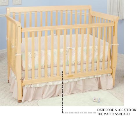 Recalled crib