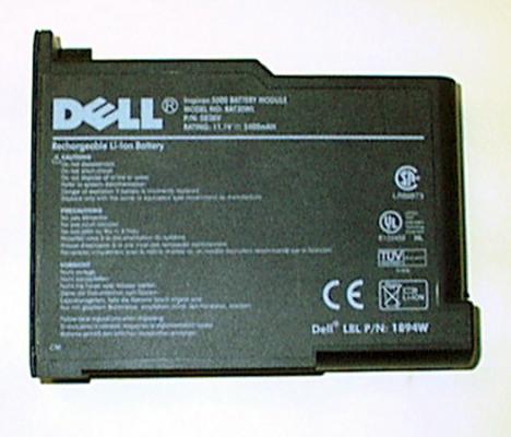 Recalled Dell Inspiron 5000 Battery Module