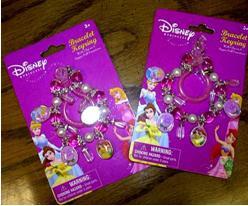 Recalled Disney Princess Bracelet Keyrings