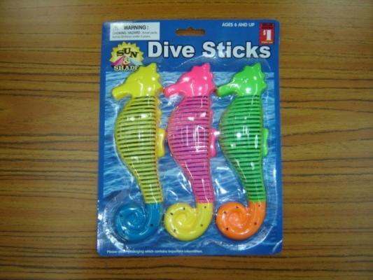 Image of recalled dive sticks in packaging