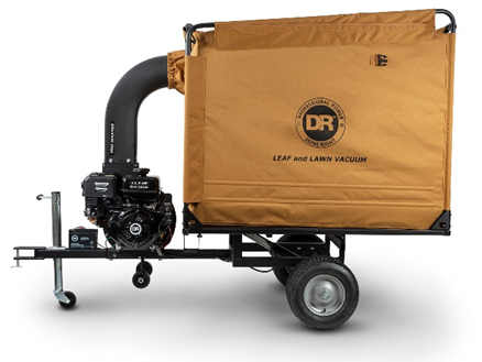 Recalled DR Power Equipment tow-behind leaf vacuum