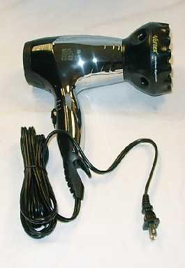 Recalled Remington Vortex Ultra hairdryer without ALCI plug