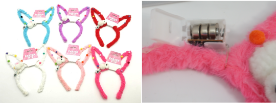Recalled Easter LED Headbands - Item# 46310