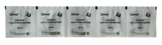 Recalled CR2450 Lithium Battery - Front 