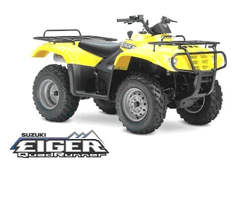 Recalled Suzuki Eiger ATV