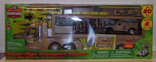 Recalled "Elite Operations" Toy Set - Super Rigs Transport Vehicle (Item # 087286)