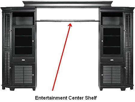 Recalled entertainment center