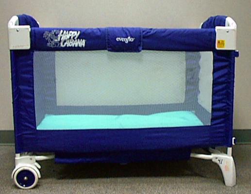 Recalled Evenflo play yard