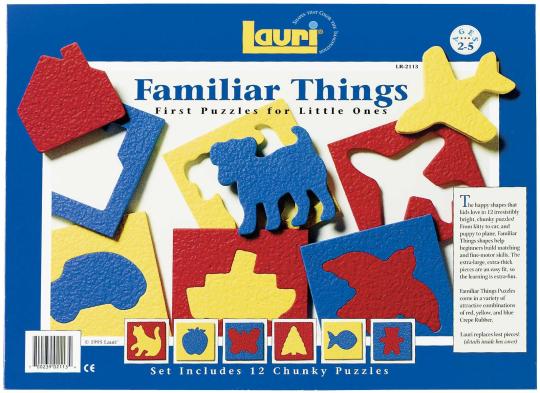 Recalled "Familiar Things" toddler puzzle