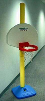 Recalled Fisher-Price youth basketball set
