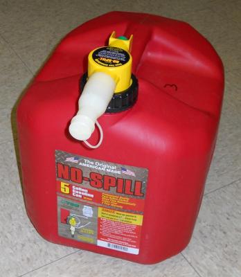 Recalled Gas Can