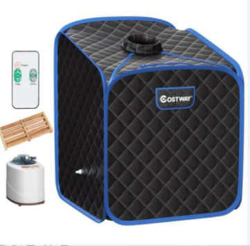 Recalled Portable Steam Sauna with accessories, Model Number: BA7579US-BK 