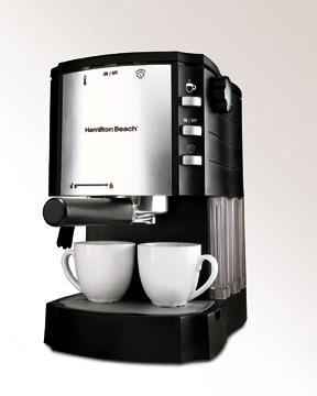 Recalled Hamilton Beach Cappuccino Plus Espresso and Cappuccino Maker