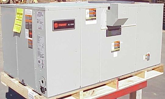 Side of Heating/Cooling Unit