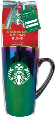 Recalled Starbucks Holiday Blend Coffee and Mug