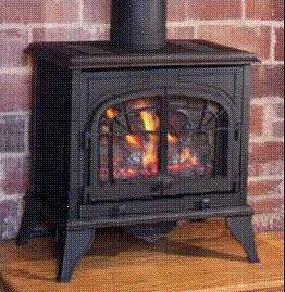 One of many different models of fireplaces in which the recalled valves were installed