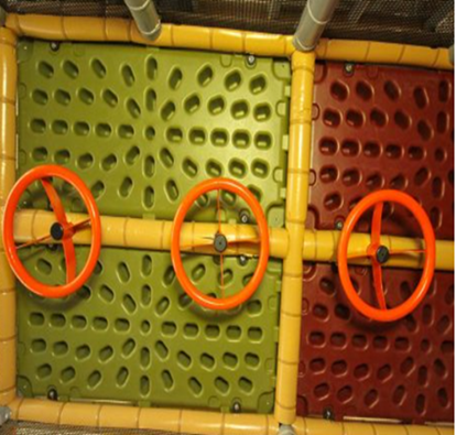 Recalled Soft Play Sky Wheels (view from below)